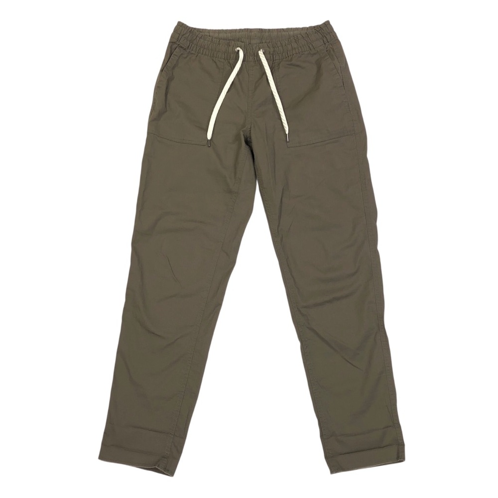 Vuori Ripstop Pants Women's XS Oregano Green 28" Inseam Chino HEMMED LEGS
